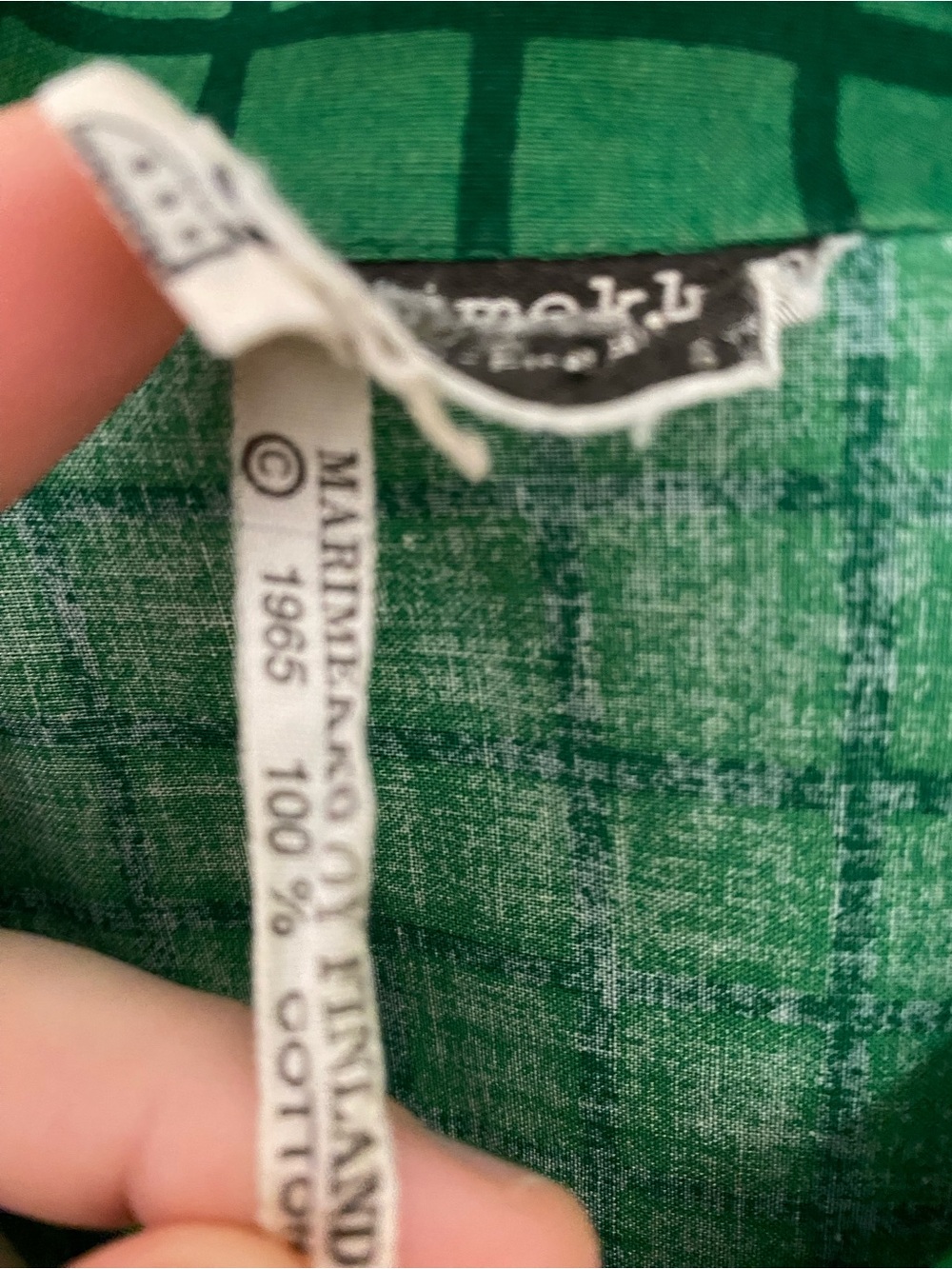 Vintage Marimekko shirt - Picture 7 of 14